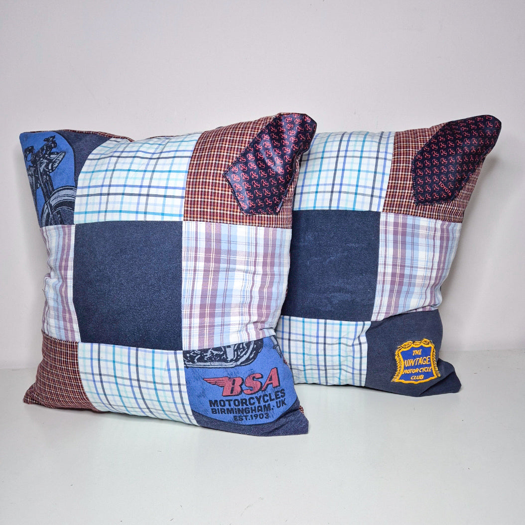 Patchwork Squares Cushion