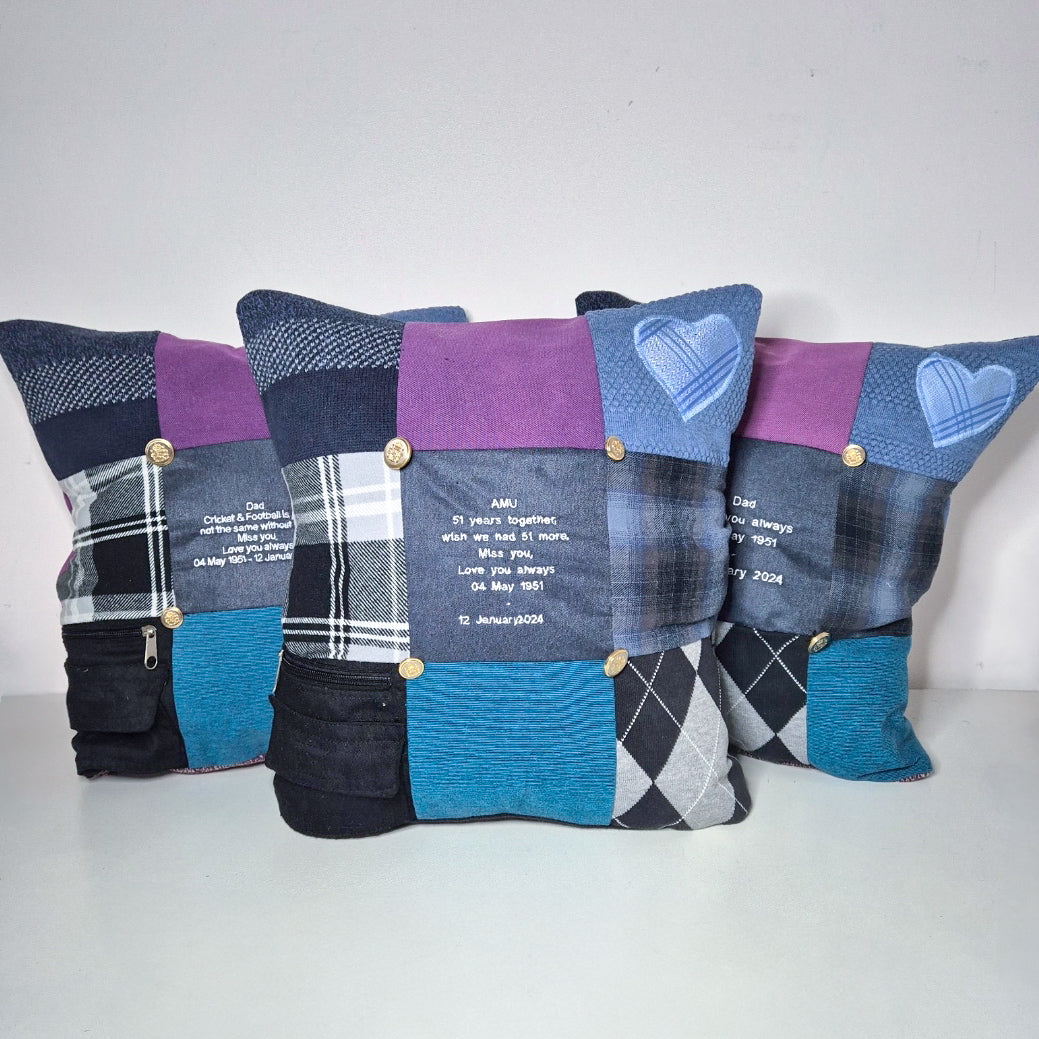 Patchwork Squares Cushion