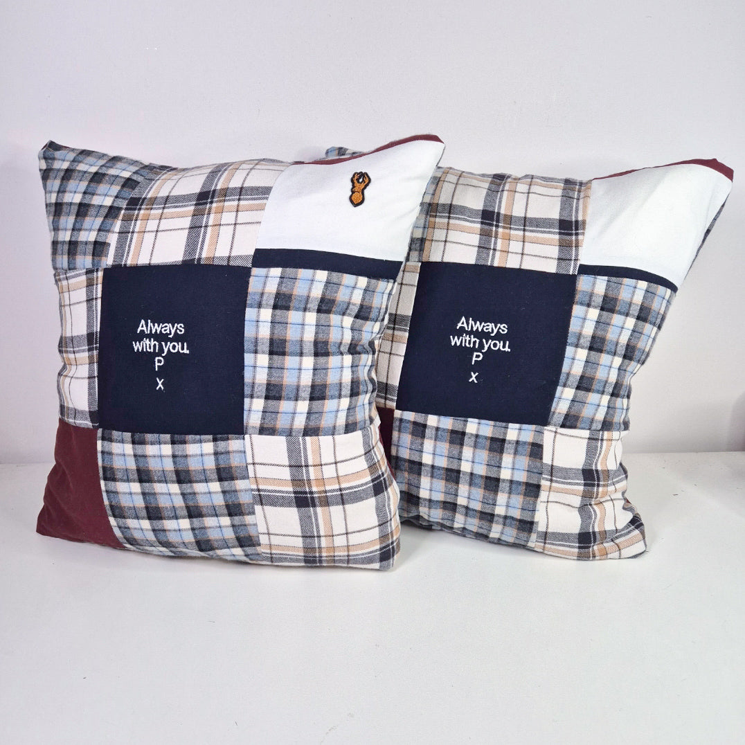 Patchwork Squares Cushion