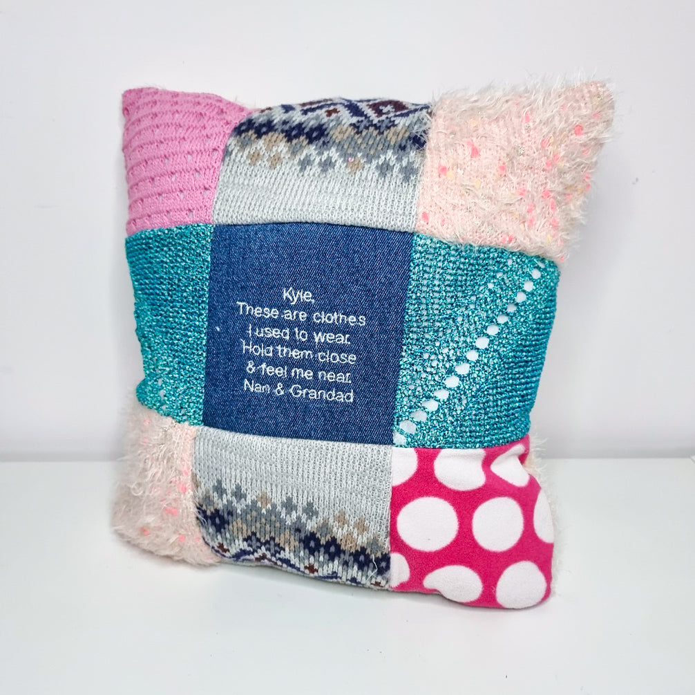 Patchwork Squares Cushion