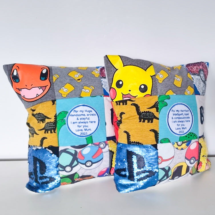 Patchwork Squares Cushion