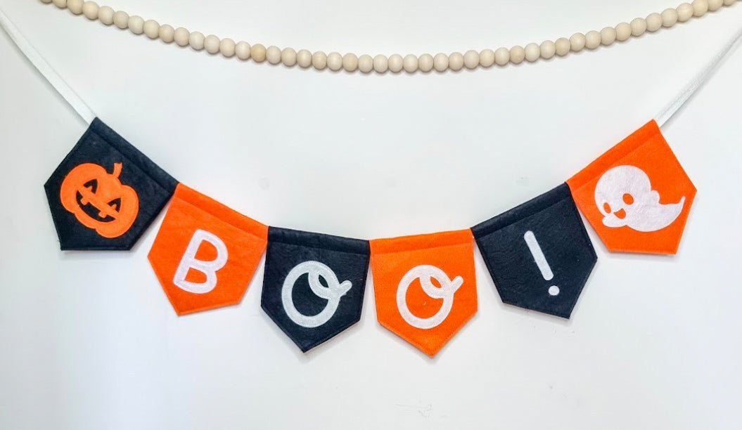 Halloween Orange Bunting