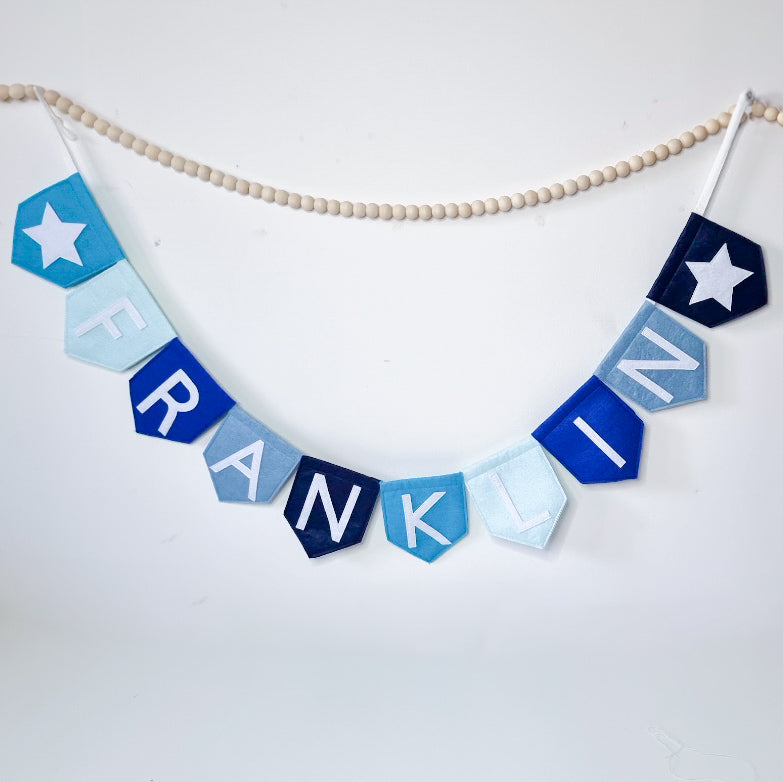 Blue Shades Bunting