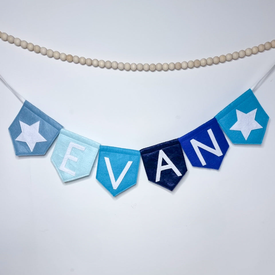 Blue Shades Bunting
